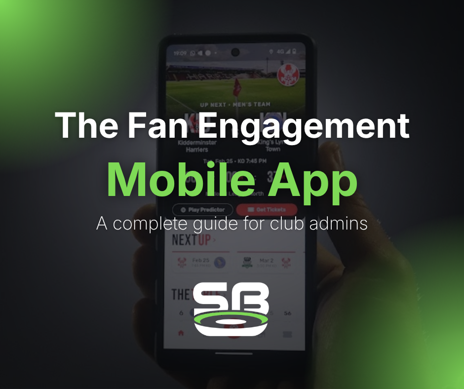 The fan engagement mobile app