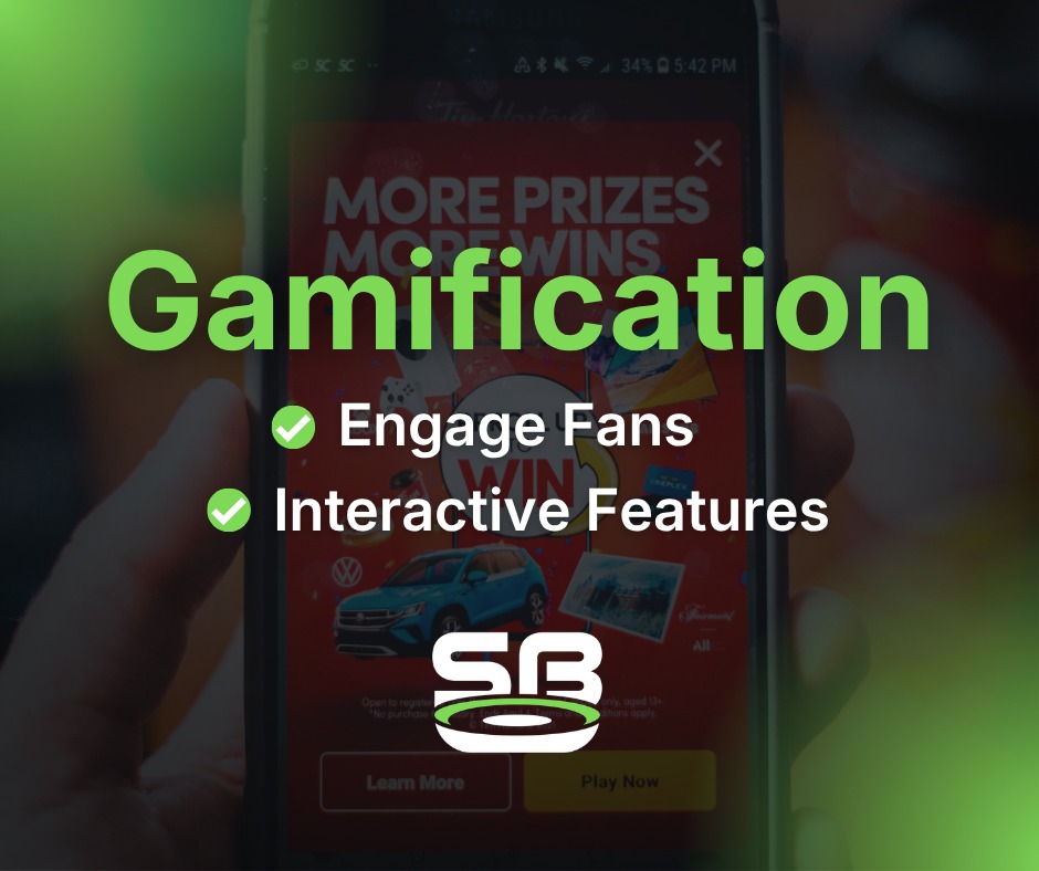 Gamification in sports: Engage fans with interactive features