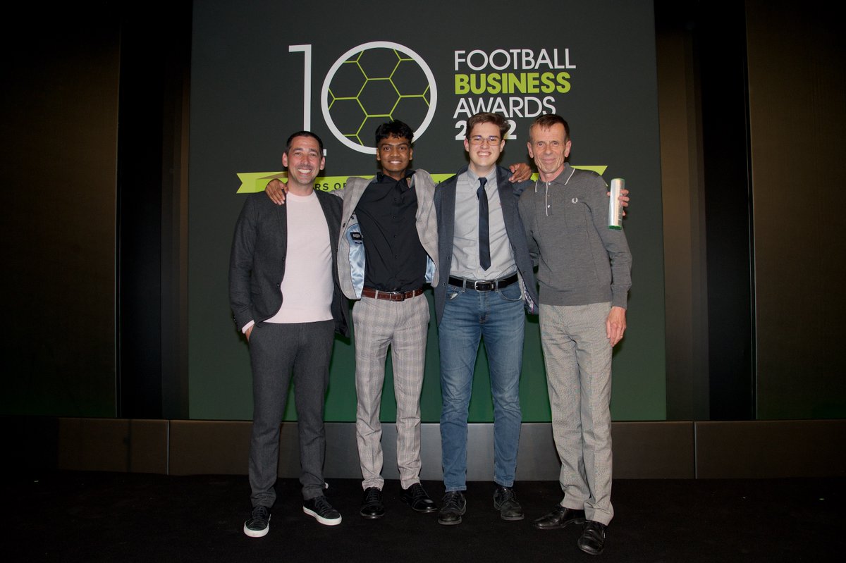 AFC Telford United at the Football Business Awards