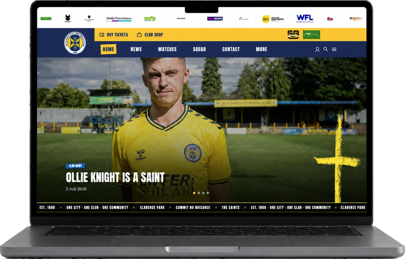 StandBased® Website — Uw digitale voordeur